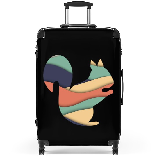 Ochre Squirrel Suitcases