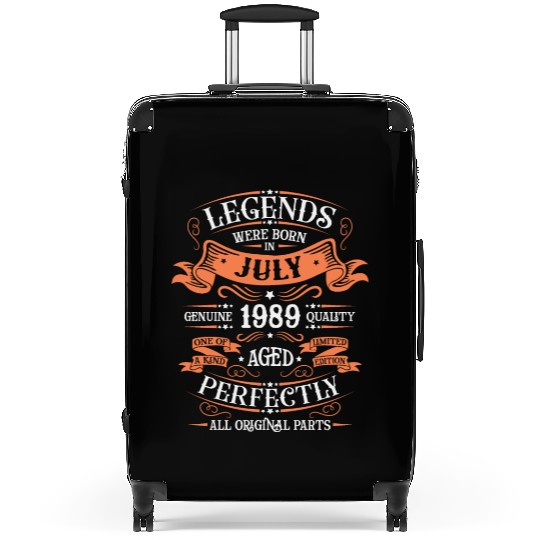 July 1989 anniversary 1989 legends July Suitcases
