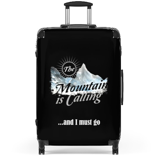 Hiking Mountain is Calling Hike Vintage Suitcases