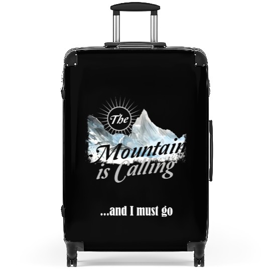 Hiking Mountain is Calling Hike Vintage Suitcases