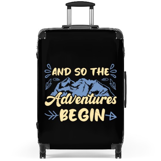 And so the Adventure begins Wanderlust Hiking Suitcases