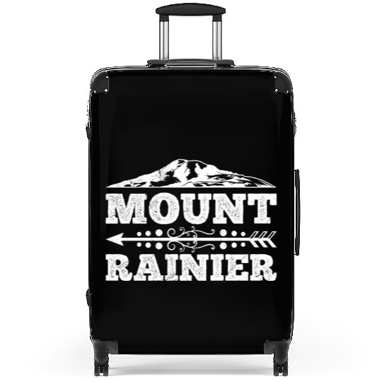 Mount Rainier climber Hiker Mountains Suitcases