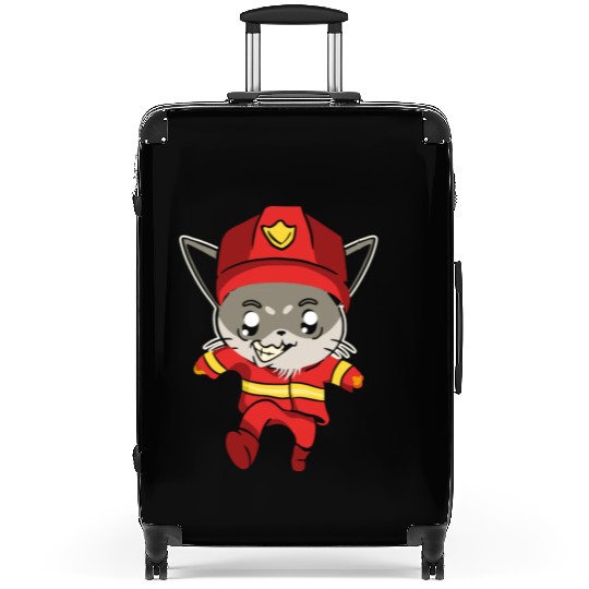 My Cat Even Uses The Toilet Funny Cat Mom Dad Suitcases