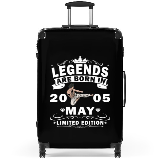 Karate Fighter Fighter Birthday May 2005 MMA Suitcases