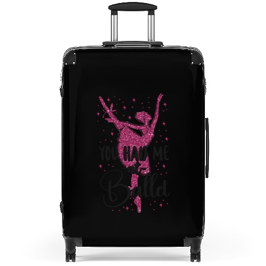 Ballet Dancer Dance Girl Ballerina Suitcases