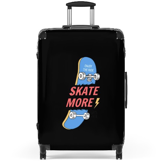 Blue Skate Suitcases, bags, hats, mugs, sticker