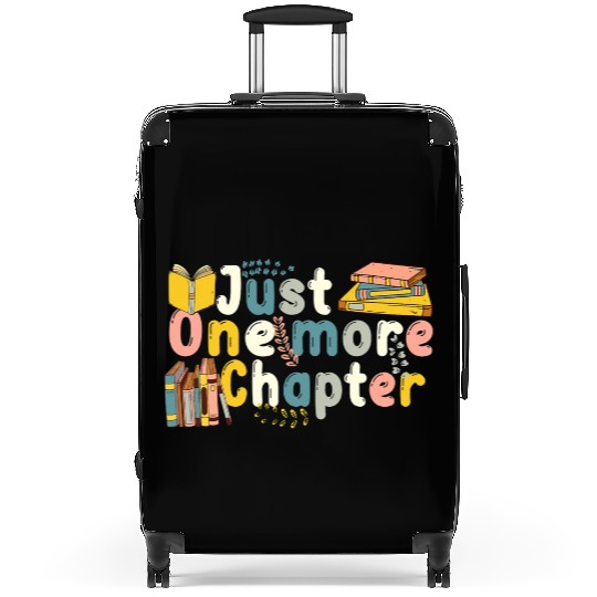 Funny Book Lover Teacher Book Reading Librarian Suitcases