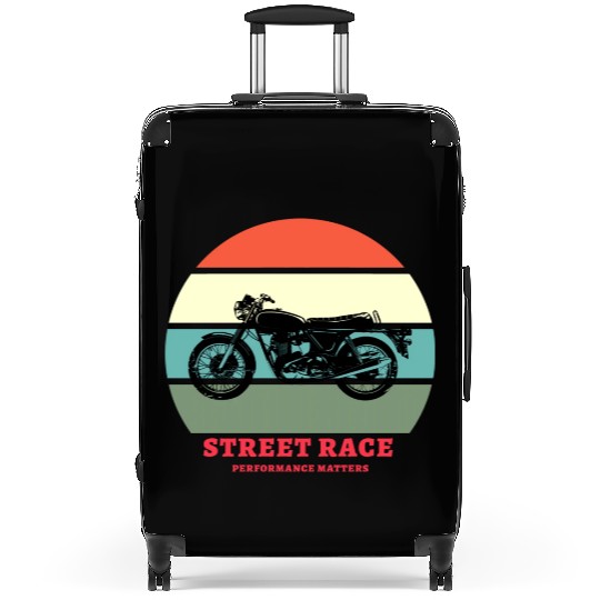 Motorcycle Street Race Performance Matters Suitcases