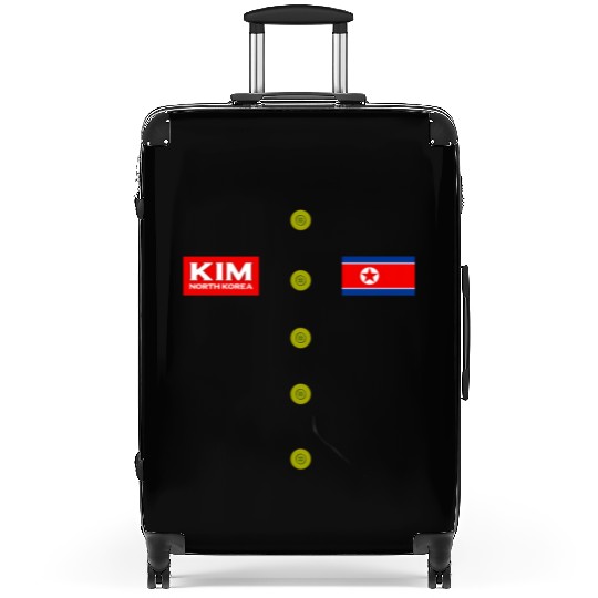 Kim Jong Un Halloween Suitcases