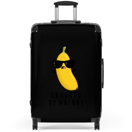 Crooked By Nature Cute Banana Suitcases