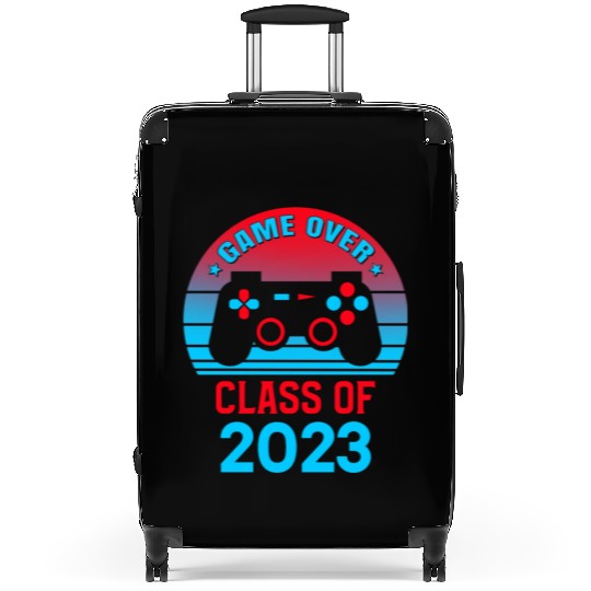 2023 Graduation Gift Game Over Class of 2023 Suitcases
