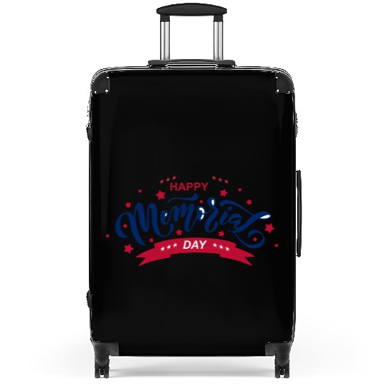 HAPPY MEMORIAL DAY Suitcases