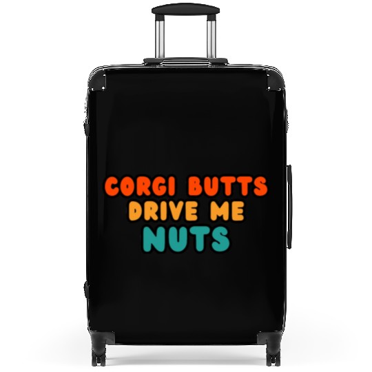 Corgi Butts drive me nuts Suitcases