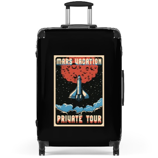 Mars vacation private Tour Suitcases, Suitcases, bags