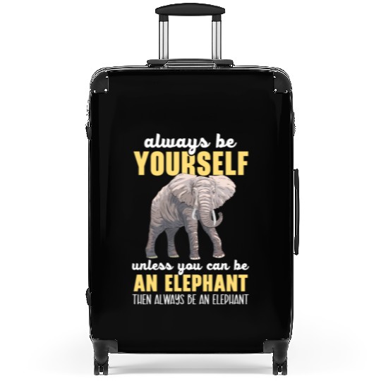 Elephant Lover Wildlife Animal Zoo Zookeeper Suitcases