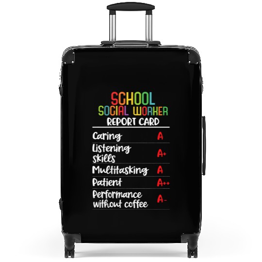 School social worker Report Card Gift Suitcases