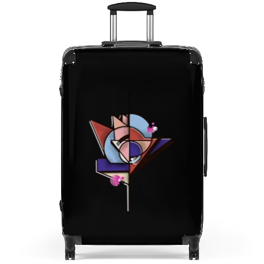 Abstract Bird Suitcases