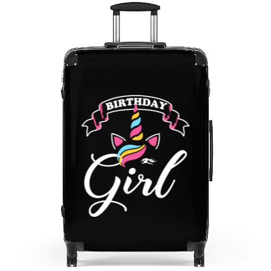 Rainbow Unicorn Happy Party Suitcases