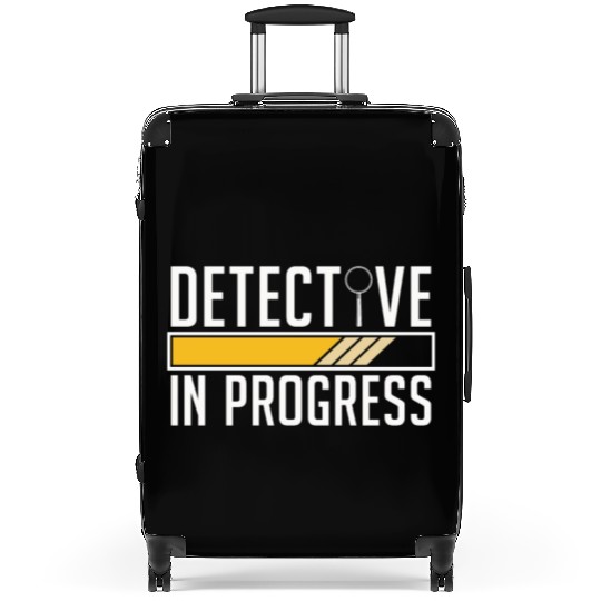 Detective In Progress Law Enforcement Fingerprint Suitcases