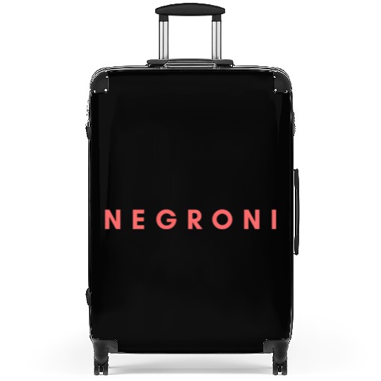 Negroni Cocktail Bartender Drink Stylish Party Ape Suitcases