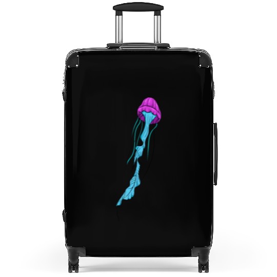 JellyFish Art Suitcases