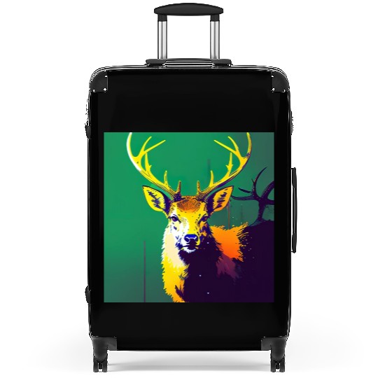 Deer future ink Suitcases