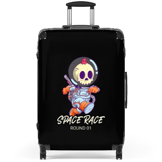 Skeleton Alien Race Suitcases