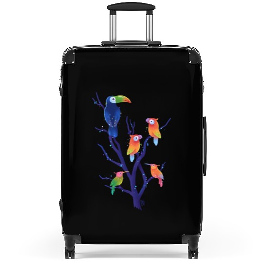 Birds Of Paradise Suitcases