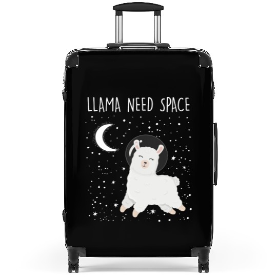 Llama Need Space Funny Llama Lover Animal Joke Suitcases