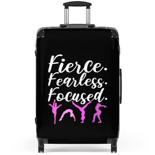 Fearless Gymnast Gymnastic Teacher Suitcases