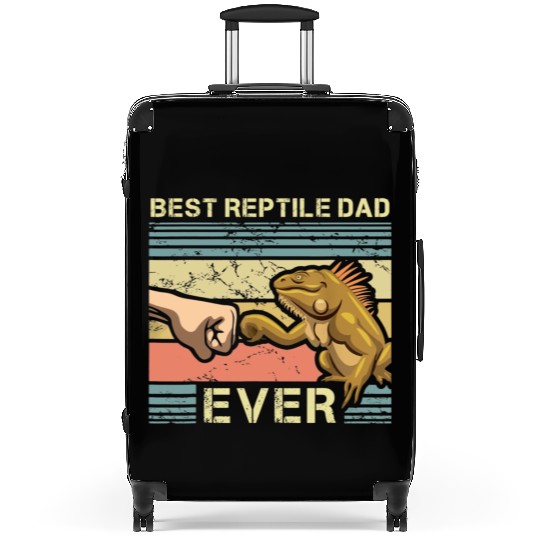 Best Reptile Dad Ever Suitcases