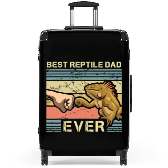 Best Reptile Dad Ever Suitcases
