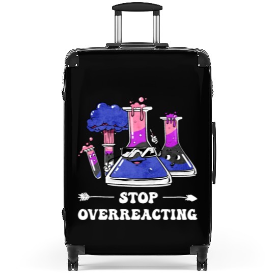 Gender Fluid Pride Flag Chemistry Teacher Suitcases