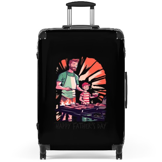 Father and Son Barbecue Father's Day Gift Suitcases