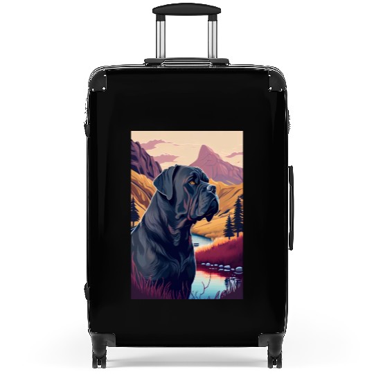 Cane Corso Nature Suitcases