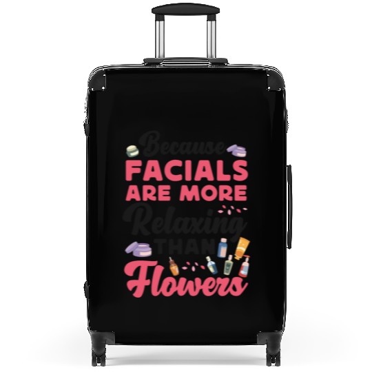 Cute Licensed Esthetician Skincare Suitcases