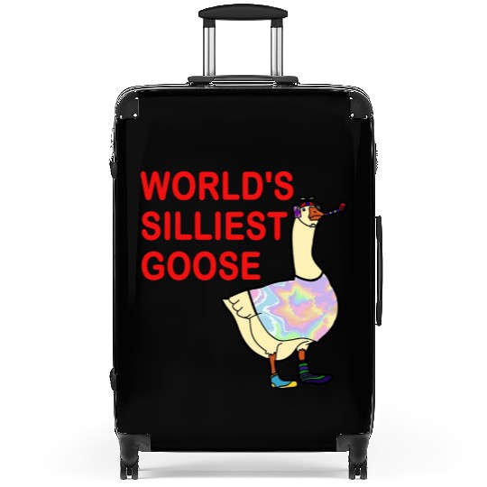 World's Silliest Goose Suitcases