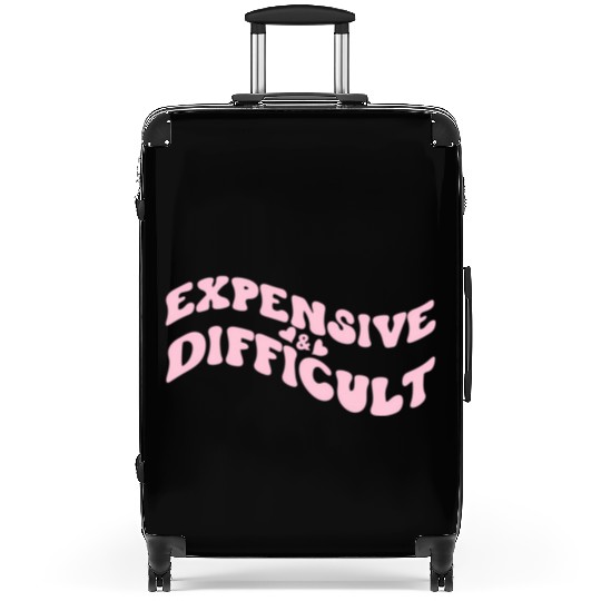 Expensive And Difficult Bougie Bougee Preppy Aesth Suitcases