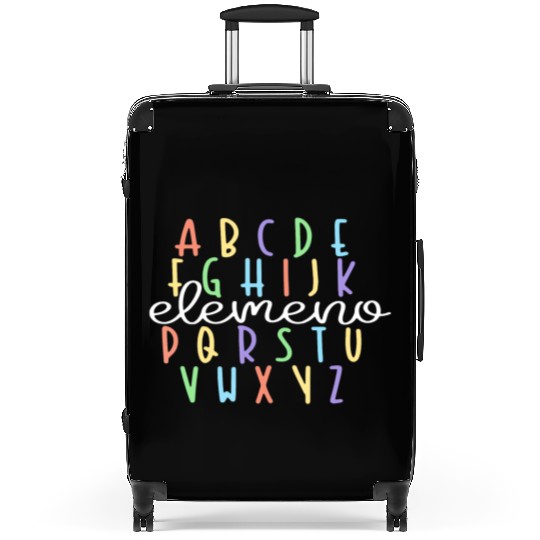 ABC Elemeno Kindergarten Teacher Back to School Suitcases
