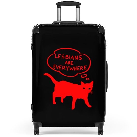 Lesbians Are Everywhere Suitcases