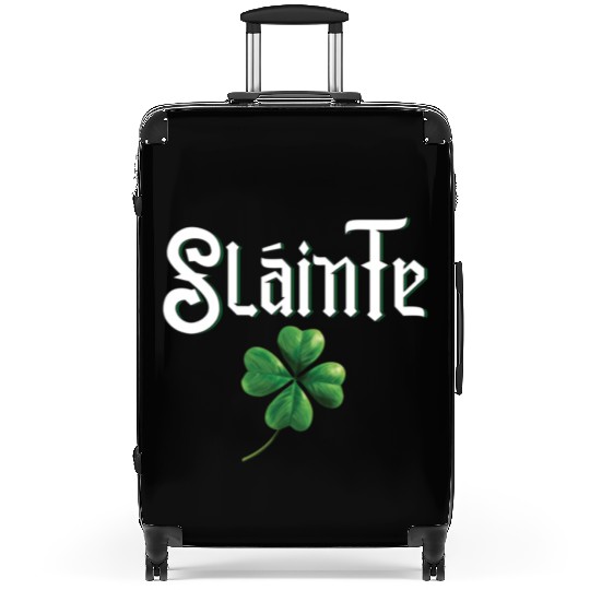Slainte Shamrock Health St Patricks Day Suitcases
