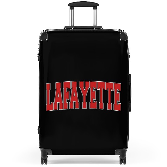 Lafayette La Louisiana Varsity Style Usa Sports Suitcases