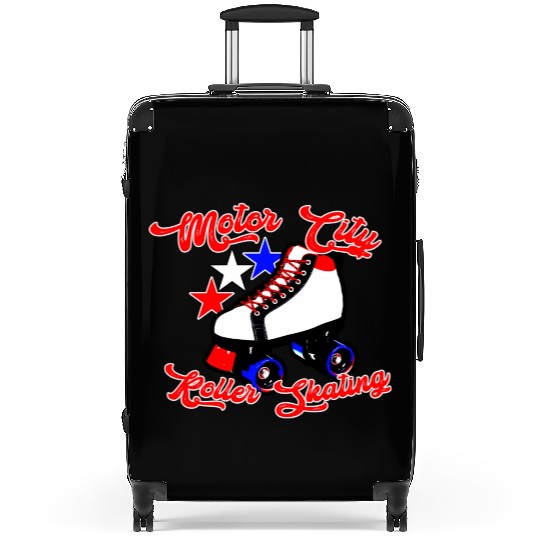 Motor City Roller Skating Warren Mi Suitcases