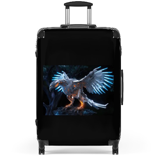 Hawk of Tomorrow Suitcases