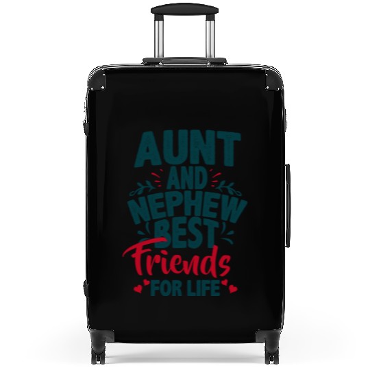 Aunt And Nephew Best Friends Suitcases