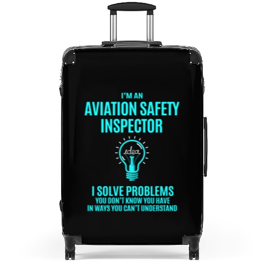 Aviation Safety Inspector Suitcases - I Solve Proble