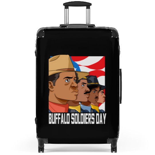 National Buffalo Soldiers Day July 28Th Patriotic Suitcases