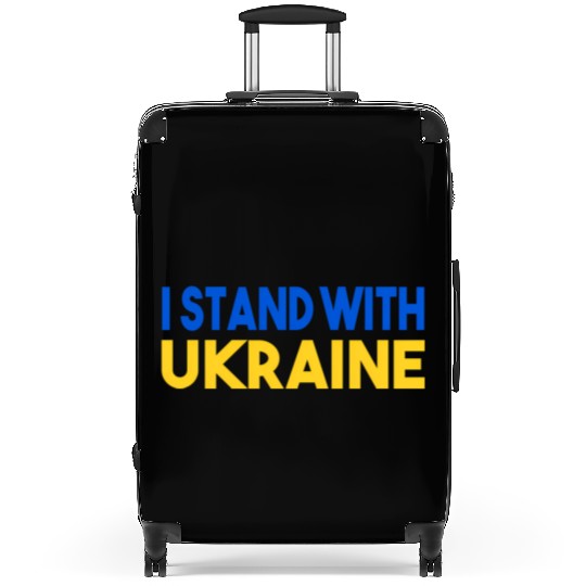 Ukraine Flag I Stand With Ukraine Mens Suitcases