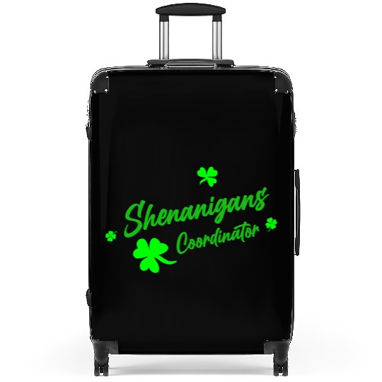 Shenanigans Coordinator Teacher St Patrick'S Day Suitcases