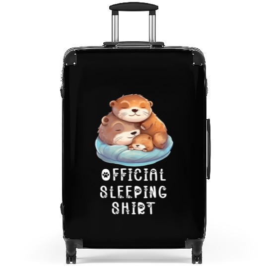 Official sleeping pajama Suitcases sea otter